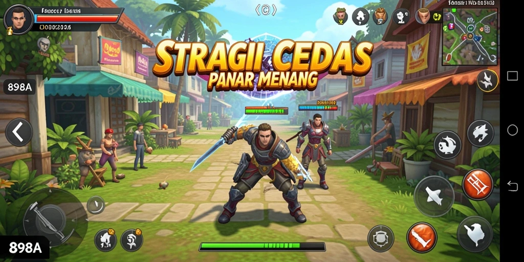 Tampilan gameplay 898A yang menekan strategi dan taktik.