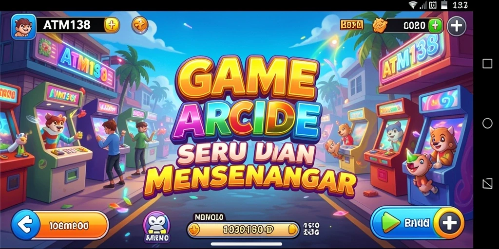 Gameplay dinamis dan seru dari ATM138 yang mengasyikkan.