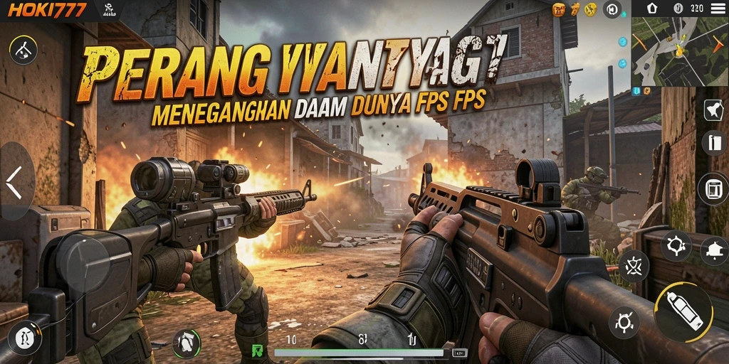 Tangkapan layar HOKI777 menampilkan aksi tembak-menembak yang intens dan mendebarkan.