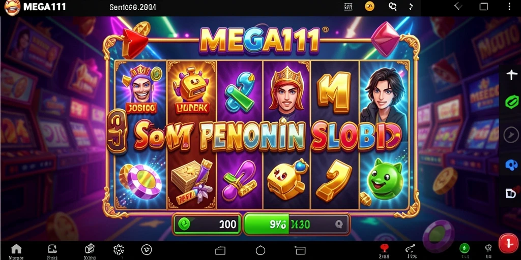 Tampilan menarik dari gameplay slot yang mendebarkan.