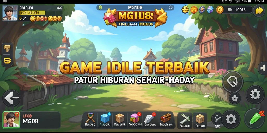 Tampilan gameplay MG108 yang menarik dan menghibur.