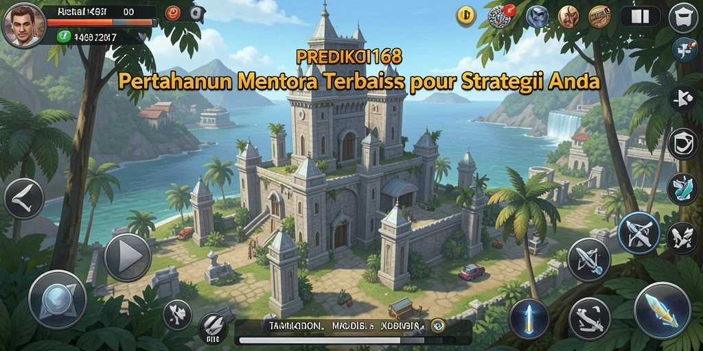 Tampilan gameplay menakjubkan dari PREDIKSI168 dalam aksi Tower Defense.